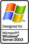 Conçu pour Microsoft Windows Server 2003